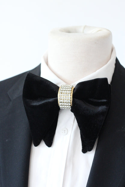 Herrenfliege, Fliege für Herren, Schleife Herren, Männer Fliege, Fliege elegant, Satin Fliege, Samt Fliege, Fliege mit Strasssteinen, Glänzende Fliege, Hochzeit, Festlich, Business